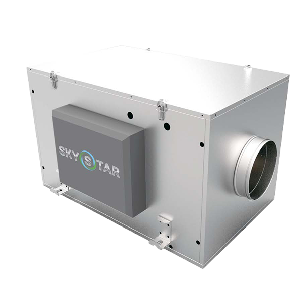  Компактные приточные вентиляционные установки с нагревателем от 100 - 1400 м3/час 