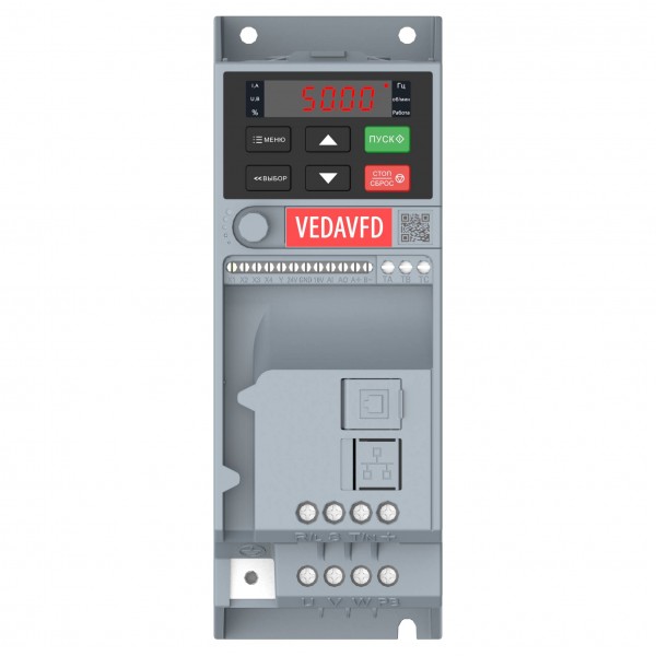 Преобразователь частотный VEDA Drive VF-51 2,2 кВт (380В,3 фазы) ABA00007