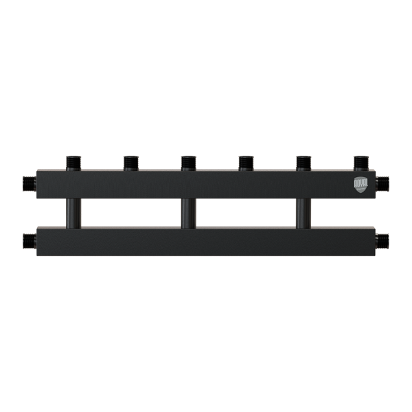 Коллектор на 3 (4) отопительных контура, в комплекте с кронштейнами, 150 кВт