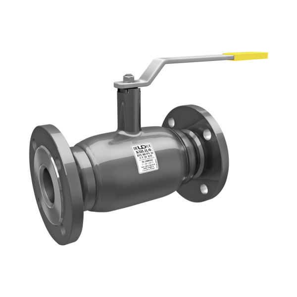 Кран шаровой стальной фланцевый LD Ду100 Ру16 L=230мм (под задвижку) полнопроходной