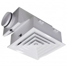 Корпус HEPA фильтра (305- 305- 78) в гигиен.испол. потолочный H 80- 450х450 (4) 160Н (ВБОК)