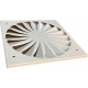 Корпус HEPA фильтра (305- 305-150) в гигиен.испол. потолочный H150- 347х347 (DV) 160Н (ВБОК)