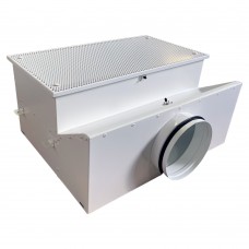 Корпус HEPA фильтра (305- 610- 78) в гигиен.испол. потолочный H 80- 652х347 (P) 200Н (ВБОК)