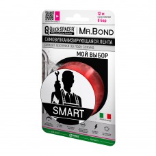 Лента универсальная Mr.Bond самовулканизирующаяся QS SMART, 25,4мм*3м*0,5мм, красный