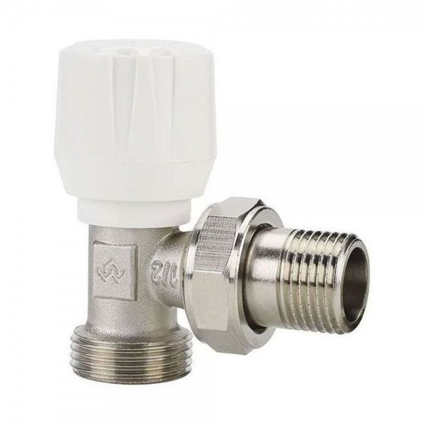 Клапан радиаторный VARMEGA 1/2quot; x 3/4quot;EK ручной, угловой VM10002