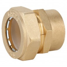 Муфта Gappo обжимная прямая с внутренней резьбой 15 х 3/4quot; Муфта Gappo обжимная прямая с внутренней резьбой 15 х 3/4quot;