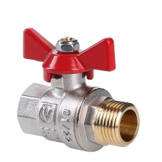 Кран шар. Valtec VT.218.N.05 BASE ВН 3/4quot; бабочка