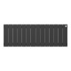 Радиатор биметаллический Royal Thermo PianoForte 300 Чёрный - 14 секц.