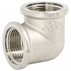Угол Uni-Fitt ВВ 3/4quot;, никелированный