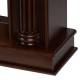 Каминокомплект: Очаг Royal Thermo Aurora RTFP/P-AR60LS, портал Olympia 60 CO, канадский дуб