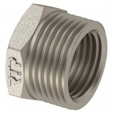 Переходник-футорка НВ наружная внутренняя резьба 3/4quot;х1/2quot; (25122) уп 10 шт Переходник-футорка НВ наружная внутренняя резьба 3/4quot;х1/2quot; (25122) уп 10 шт