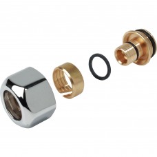 Переходник Giacomini для полимерной трубы 16 x (16 x 2) глянцевый, T179MX009