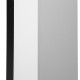 Каминокомплект: Очаг Electrolux Infinity EFP/P-1600ULS N, портал Canto Long белый, черный
