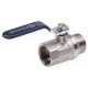 Кран шаровой AQUALINK ВН 1/2 ручка (10/120)