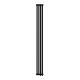 Дизайн-радиатор Royal Thermo Shift Q30 VC2180 - 04 секц RAL9005m