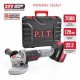 Шлифмашина PIT угловая аккум. PWS20H-125A/1 бесщеточная (20В,125мм,7000об/мин,1акб Li-Ion 4Ач)