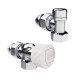 Набор термостатический осевой Royal Thermo Design 1/2quot;М30х15 Хром