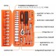 Набор инструментов PIT MaxPiler MXT-46-SET (46 предметов, 1/2quot; и 1/4quot;, CrV)