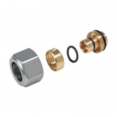 Переходник Giacomini МП латунь Дн 20х2,0х3/4quot; с евроконусом, R179EX027 Переходник Giacomini МП латунь Дн 20х2,0х3/4quot; с евроконусом, R179EX027