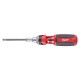 Отвертка Milwaukee универсальная с трещоткой 9 в 1 (PH1/PH2/PZ1/PZ2/T15/T20/SL 5.5)