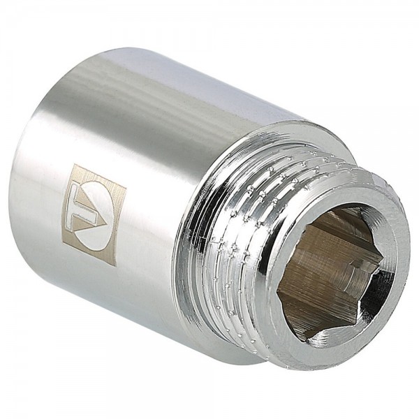 Удлинитель 1/2*30мм (Valtec VT 198) ХРОМ