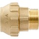Муфта VIEIR для трубы ПНД S25x3/4quot;M (10) VER370