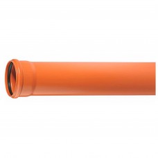 Труба Ostendorf 125x2000мм KGEM НК PVC рыжий