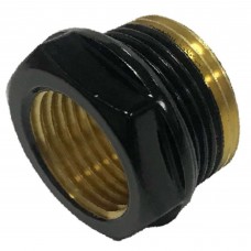 Переходник SCHLOSSER 3/4 вн на 1/2 вн черный Ral 9005