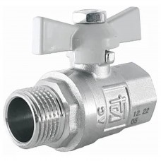 Кран шаровый STI 1/2quot; Н/В бабочка полнопроходной 15