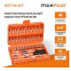 Набор инструментов PIT MaxPiler MXT-46-SET (46 предметов, 1/2quot; и 1/4quot;, CrV)