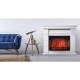 Каминокомплект: Очаг Electrolux Sphere Plus EFP/P-2720RLS с порталом Elegante 25 белый