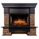 Портал Firelight Forte Wood 25 камень темный, шпон венге