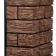 Портал Firelight Forte Wood 25 камень темный, шпон венге