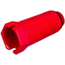 Заглушка Uni-Fitt монтажная Н 1/2quot; с прокладкой (красная) Заглушка Uni-Fitt монтажная Н 1/2quot; с прокладкой (красная)