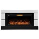 Каминокомплект: Очаг Electrolux EFP/P-4220LS, портал Moderno 42/40/36, белый, р/в