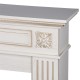 Каминокомплект: Очаг Electrolux EFP/P-4220LS, портал Siena 42/40/36, сл. кость с зол. патиной