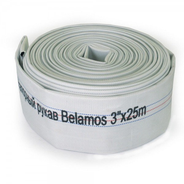 Шланг текстильный BELAMOS (напорный рукав) 1.25quot;х25м