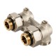 Узел нижнего подключения Royal Thermo угловой 1/2quot;х3/4quot;EK RTE 07.00002А