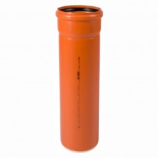Труба Ostendorf 110x3000 мм KGEM наруж.кан. PVC цв.рыжий