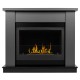 Каминокомплект:Биокамин Firelight BFP/P-3020+Canto Long графит, черный