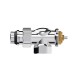 Набор термостатический осевой Royal Thermo Design 1/2quot;М30х15 Хром