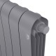 Радиатор биметаллический Royal Thermo Infinity 500 Silver Satin VR80 - 10 секц
