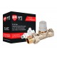 Клапан термостатический Royal Thermo для центральных систем отопления прямой 1/2quot; Click