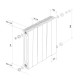 Радиатор Royal Thermo PianoForte 500 /Bianco Traffico - 4 секц. VDR