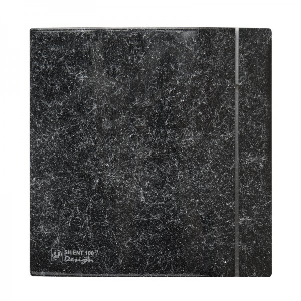 Накладной вентилятор Soler Palau SILENT-100 CZ MARBLE 
BLACK DESIGN 4C