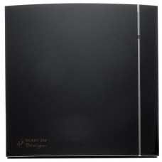 Накладной вентилятор Soler Palau SILENT-200 CZ BLACK 
DESIGN 4C