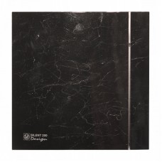 Накладной вентилятор Soler Palau SILENT-200 CZ MARBLE 
BLACK DESIGN 4C