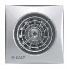 Накладной вентилятор Soler Palau SILENT-100 CDZ SILVER 
ECOWATT