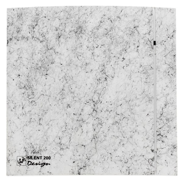 Накладной вентилятор Soler Palau SILENT-200 CZ MARBLE 
WHITE DESIGN 4C