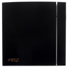 Накладной вентилятор Soler Palau SILENT-100 CRZ BLACK 
DESIGN 4C